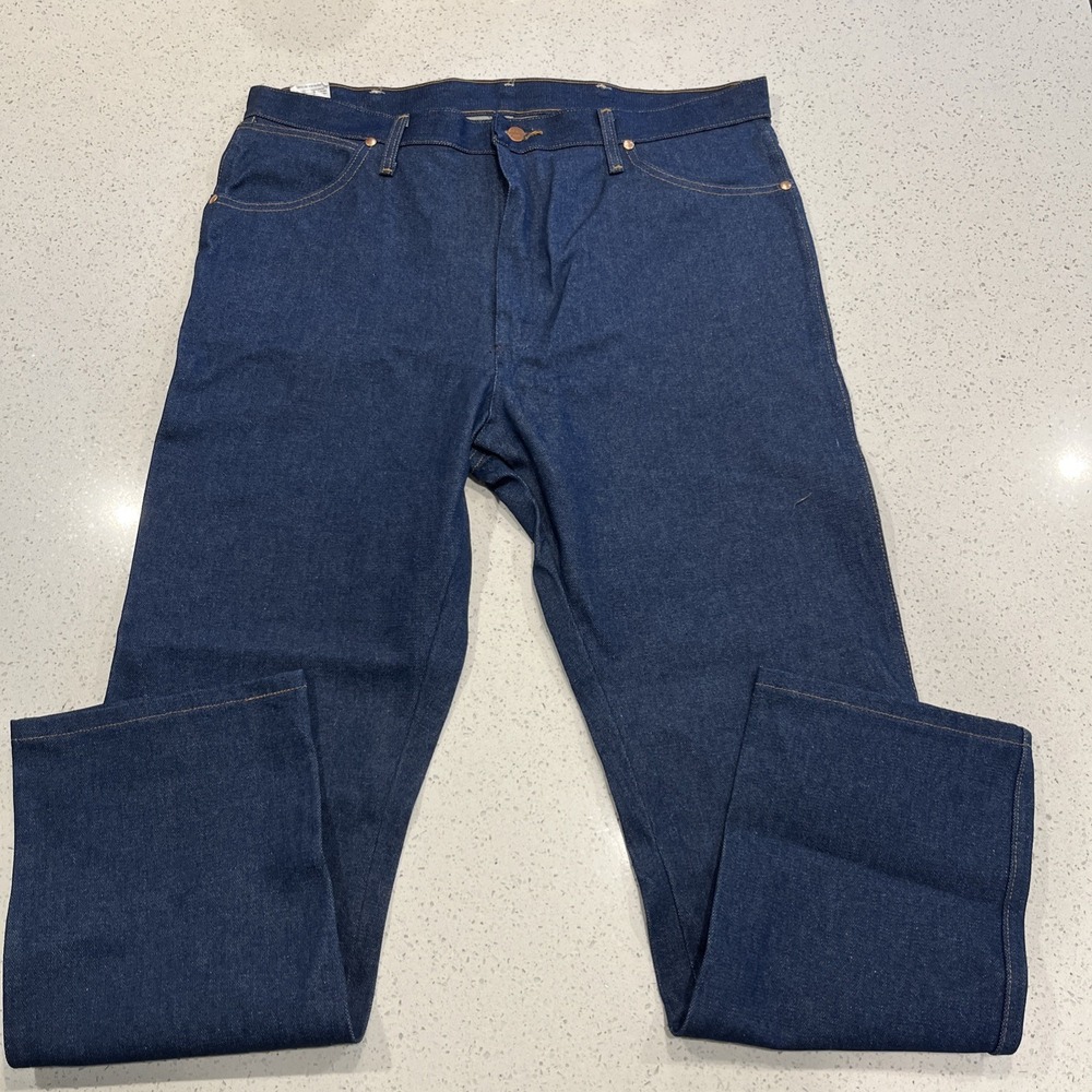 Size 38x30 - Wrangler 13MWZ Original Cowboy Cut Jeans Raw Denim Pro Rodeo NWT